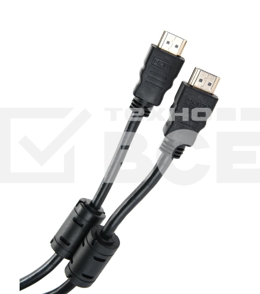 Кабель HDMI-19M - HDMI-19M ver 2.0+3D/Ethernet,2 фильтра 7.5m Telecom