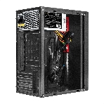 Компьютерный корпус Minitower ExeGate BAA-403U2-UNS350 (mATX, БП UNS350 с вент. 12см, 1*USB/2*USB 3.0, HD Audio, черный), фото5