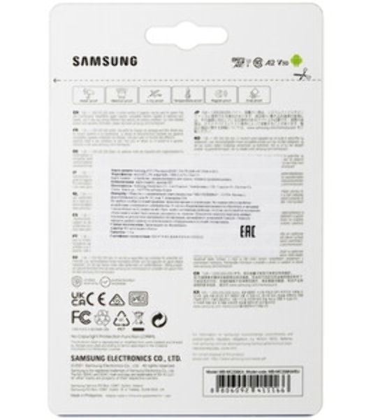 Флеш карта Samsung EVO Plus microSDXC 256Gb MB-MC256KA/EU