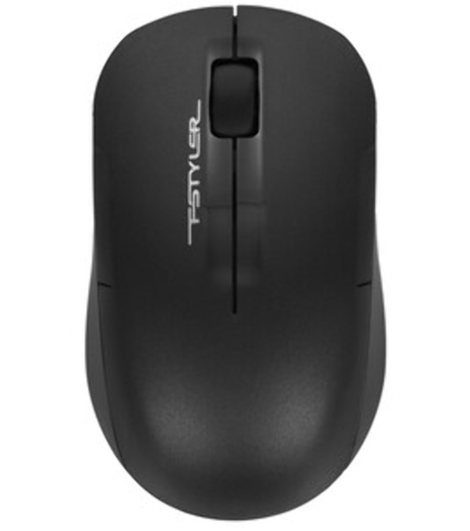 Мышь беспроводная A4Tech Fstyler FG15C Air2 черный, 1200 dpi, радиоканал, USB, кнопки - 3