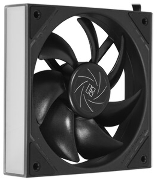 Кулер для корпуса Thermalright TL-M12RW Reverse (124x120x25mm, 4-pin PWM, ARGB, 42.6CFM, 23.2dBA, 1500RPM, White)