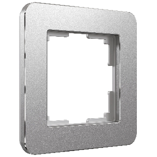 Рамка на 1 пост Platinum (алюминий) W0012606