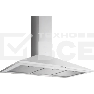 Вытяжка купольная JET AIR GAIA WH/A/60/650 куб.м., кнопочное управление, белая