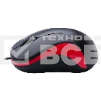 Мышь проводная Oklick 115S черный/красный, 1200 dpi, USB, кнопки - 3, фото11