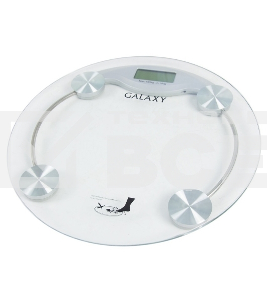 Весы Galaxy GL 4804 (макс.вес 180кг. ЖК дисплей с подсветкой,Цена деления 0,1кг.)
