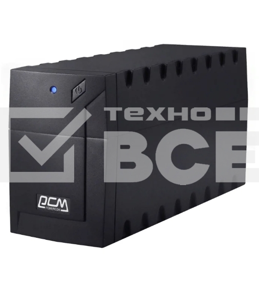 Источник бесперебойного питания Powercom Raptor RPT-800A 480Вт 800ВА черный