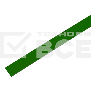 Термоусадочная трубка 30/15 мм, зеленая, упаковка 10 шт. по 1 м PROconnect