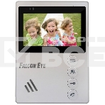 Видеодомофон Falcon Eye VISTA цветной, подключение 2-х вызывных панелей,  без трубки (Hands Free), управление электрозамком, цвет корпуса: белый, нап, фото 1