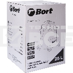 Пылесос строительный Bort BSS-1325 [91272218] { 1300 Вт, вместимость 25 л, 29 л/сек, 5,3 кг, набор аксессуаров 6 шт }, фото 1
