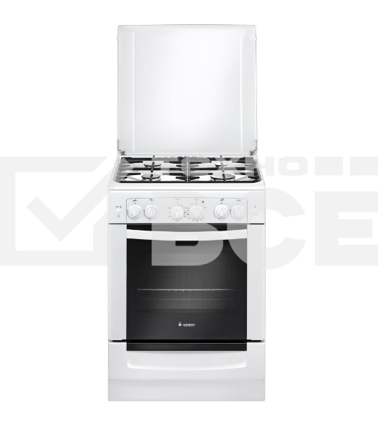 Плита комбинированная Gefest 6101-02 белый