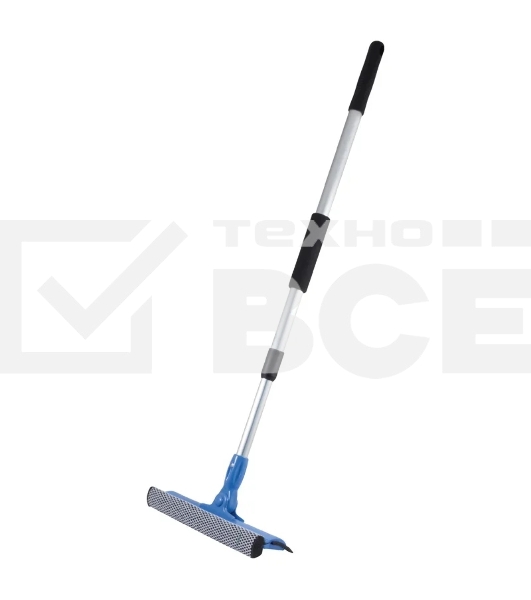 Стекломой Рыжий кот WS-07-F (складной с телеск. алюм. ручкой), размер щетки:25см, длина:73-120см