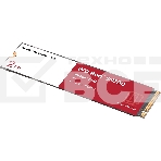 Накопитель SSD WD Red SN700 WDS200T1R0C, 2000Gb, PCIe 3.0 x4, M.2 2280, NVMe, R/W 3400/2900, фото3