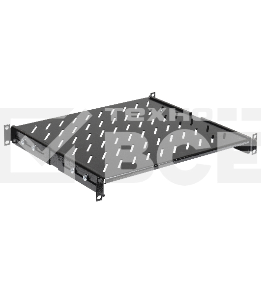 Полка стационарная ITK FS05-400PI-R 1U нагр.:100кг. 19