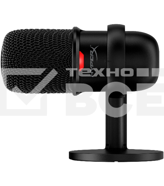 Микрофон проводной HyperX SoloCast 2м черный