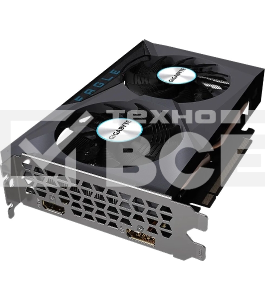 Видеокарта Gigabyte PCI-E GV-R65XTEAGLE-4GD AMD Radeon RX 6500XT 4096Mb 64 GDDR6 2900/12000 HDMIx1 DPx1 HDCP Ret
