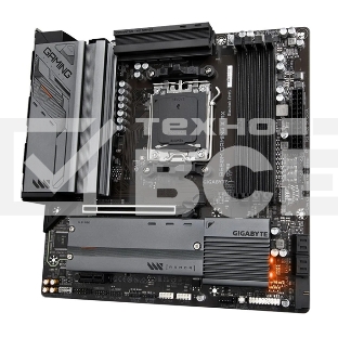 Материнская плата Gigabyte B650M GAMING X AX, AM5, AMD B650, 4xDDR5, 4xSATA, 3xM.2, 1xPCI-E 4.0 x16, 2xPCI-E 4.0 x1, 3xUSB-A 3.2 Gen 1, 1xUSB-C 3.2 Gen 2, 1x 2.5Gb LAN, 3x3.5 мм, 7.1, Micro-ATX