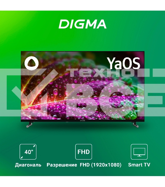 Телевизор Digma 40