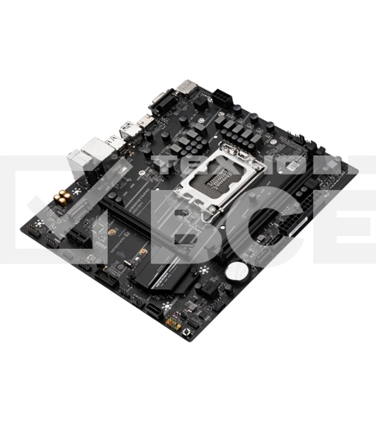 Материнская плата Maxsun Maxsun H610M, LGA 1700, Intel H610, 2xDDR4, 1xM.2, 3xSATA, 1xPCIe 4.0 x16, 1xPCIe x1, 1xHDMI, 1xDP, 1xVGA, 1x 1Gb LAN, 4xUSB 2.0, 2xUSB 3.2 Gen 1, 5.1, mATX