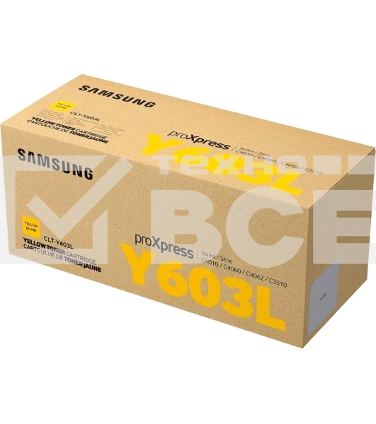 Картридж лазерный Samsung SL-C4010 желтый CLT-Y603L/SEE 10K