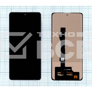 Дисплей для Xiaomi Redmi Note 12 Explorer Edition (TFT) черный