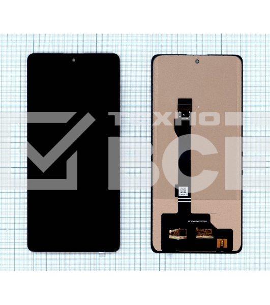 Дисплей для Xiaomi Redmi Note 12 Explorer Edition (TFT) черный