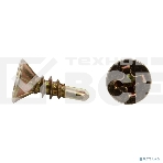Саморез оконный KRANZ сверло, 3.9х13, желтый цинк, короб (500 шт./уп.), фото8