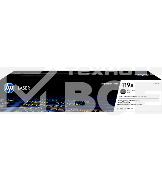 Картридж лазерный HP 119A Black Original Laser Toner Cartridge