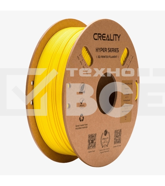 Пластик для принтера 3D Creality 3301030033 PETG d1.75мм 1кг 1цв. желтый