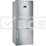 Холодильник Bosch KGN76CI30U серебристый двухкамерный 406/115л морозилка снизу, No Frost, фото11