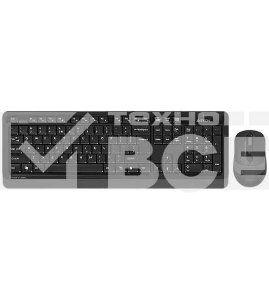 Комплект клавиатура+мышь A4Tech FStyler FG1010 беспроводной, USB, 2000 DPI, чёрный