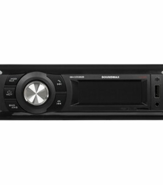 Автомагнитола Soundmax SM-CCR3062B, 1 DIN, Bluetooth, USB Type-A, AUX