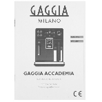 Кофемашина автоматическая Gaggia RI9781/01 NEW ACCADEMIA GLASS черный, молотый/зерновой, 1.6 л, 1900 Вт, 15 бар, фото8
