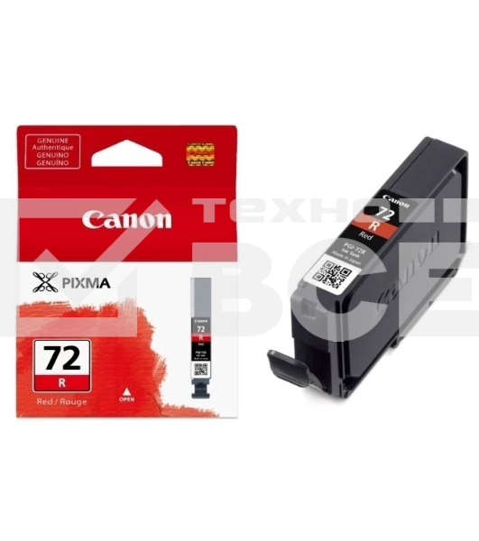 Картридж струйный PGI-72R (6410B001), для Canon для PRO-10, Красный, 1045стр