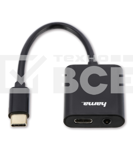 Разветвитель USB 2.0 Hama 00135748 2порт. черный