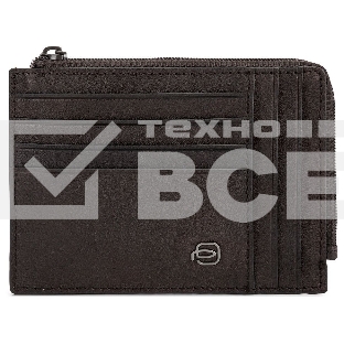 Чехол для кредитных карт Piquadro Black Square PU1243B3R/TM темно-коричневый натур.кожа