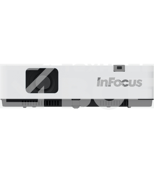 Проектор INFOCUS [IN1014] 3LCD, 3400 lm, XGA (1024x768), 2000:1, 1.481.78:1, 3.5mm in, Composite video, VGA IN, HDMI IN, USB b, лампа 20000ч.(ECO mode), RS232, 1x10W, 31дБ, 3,1 кг