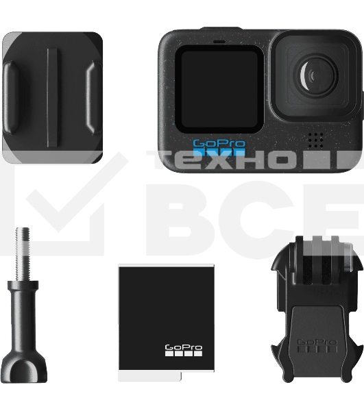 Экшн-камера GoPro HERO12 Black 1xCMOS 27Mpix черный