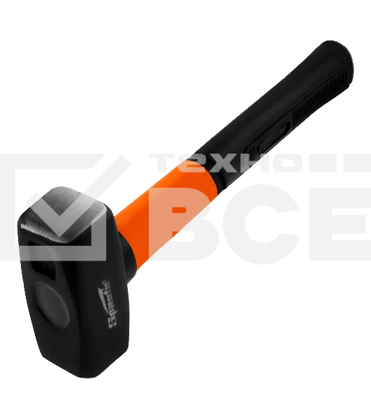 Кувалда Sparta 1000 г, фибергласовая обрезиненная рукоятка