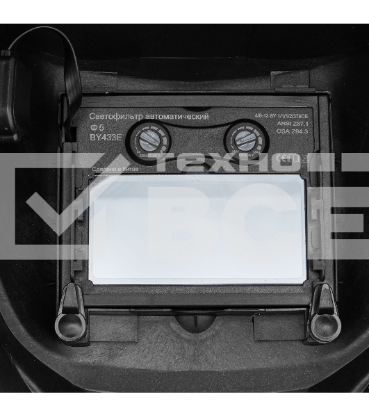 Щиток защитный лицевой (маска сварщика) MTX-300AF, размер см. окна 93х43, DIN 4/9-13 MTX