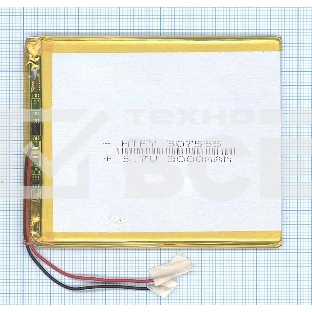Аккумулятор Li-Pol (батарея) 3*75*95мм 2pin 3.7V/3000mAh