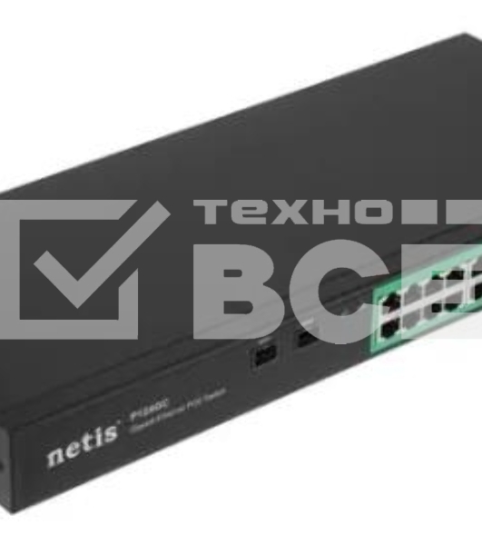 Коммутатор NETIS 24PORT 10/1000M POE 2 SFP COMBO P124GC