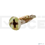 Саморез оконный KRANZ сверло, 3.9х19, желтый цинк, короб (500 шт./уп.), фото6