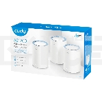 Бесшовный Mesh роутер Cudy M1200(3-Pack) AC1200 10/100BASE-TX белый (упак.:3шт), фото6