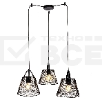 Светильник подвесной HIPER H155-2 3E2740Вт BLACK, фото3