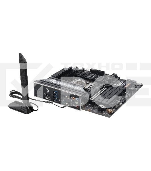 Материнская плата ASUS TUF GAMING B860M-PLUS WIFI, LGA 1851, Intel B860, 4xDDR5, 4xSATA, 3xM.2, 1xPCIe 5.0 x16, 1xPCIe x4, 1xUSB-C, 4xUSB-A 3.2 Gen 1, 2xUSB-A 3.2 Gen 2, 1xHDMI, 1xDP, 1x2.5Gb LAN, 7.1, mATX