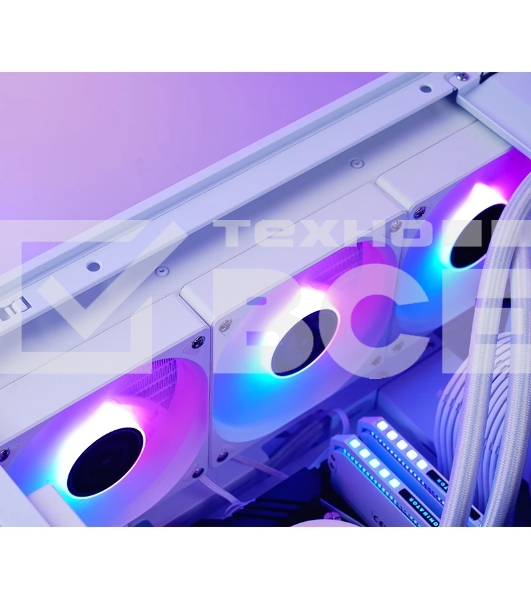 Система жидкостного охлаждения JONSBO TG-240 белый 120мм алюминий+медь 1800rpm 35.4db 4-pin 260W