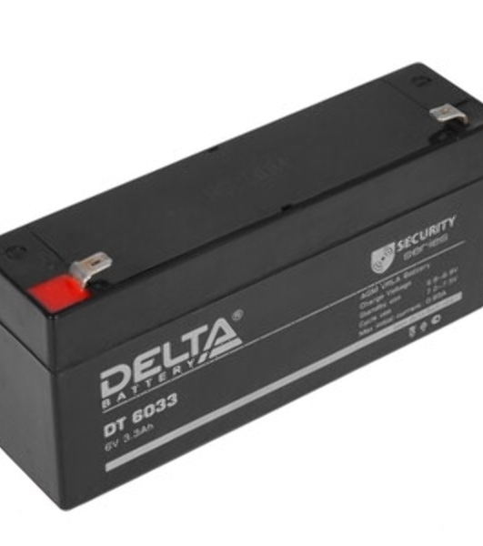 Батарея для ИБП Delta DT 6033 (6V, 3.3Ah)
