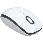 Мышь проводная Logitech M100R белый, 1000 dpi, USB, кнопки - 3, фото6