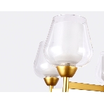 Светильник Ambrella light TR3154/5 GD/CL золото/прозрачный E27/5 max 40W D630*460, фото4