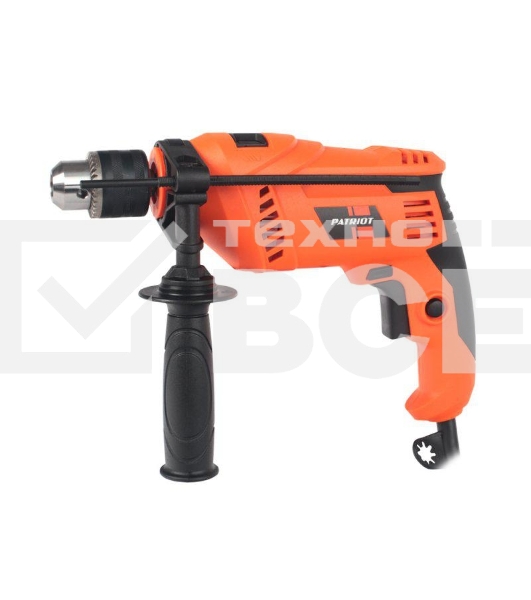 Дрель электрическая ударная PATRIOT FD 750h [120301444] { с ударом, мощность 710Вт, макс.диаметр 13мм, глубиномер + дополнительная ручка }